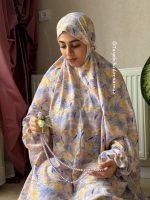 چادرنماز آستین دار طرح راحله