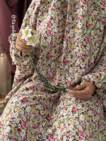 چادرنماز آستین دار طرح گلسا - تصویر 2