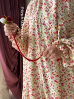 چادرنماز آستین دار طرح ناردونه - تصویر 2